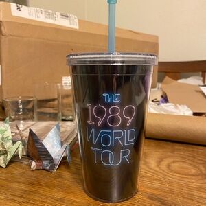 Taylor Swift 1989 Tumbler Cup with Straw